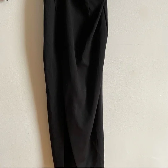 Solace London Black One Shoulder Cut Out Chic Midi Dress - Picture 4 of 11